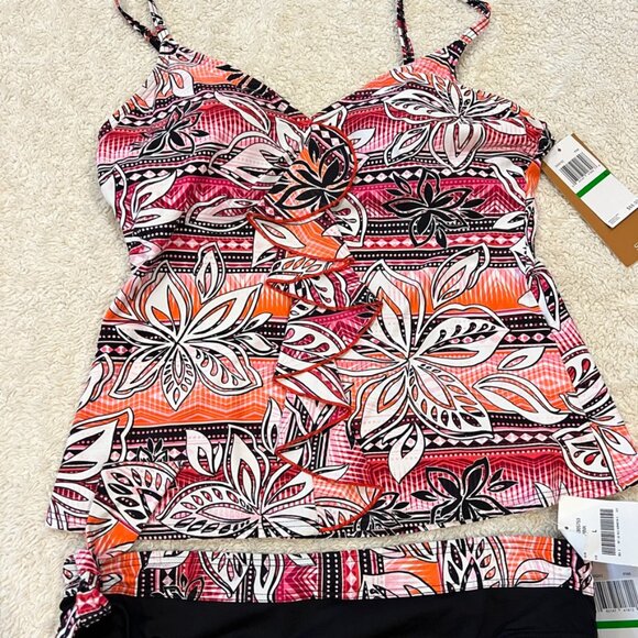 Captiva Tankini Size Large NWT - Picture 2 of 15